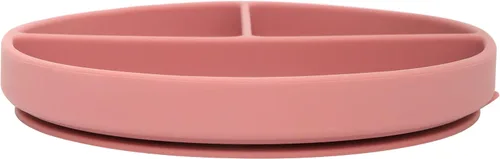 Vista 8 de dollop Placa de succión de silicona Sin BPA Apto para lavavajillas y microondas (rosa polvoriento)