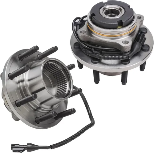 Vista 92 de Detroit Axle - Rotores de freno para Ford 2013-2019 Explorer Taurus Flex Lincoln MKT MKS, rotores de freno de disco ranurados perforados de repuesto