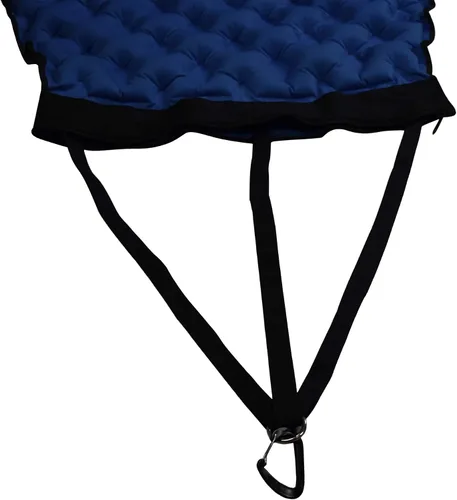 Vista 3 de Pammock - Colchoneta para dormir que se convierte en una hamaca inflable, ideal para acampar, mochileros, senderismo, Airpad, bolsa de transporte
