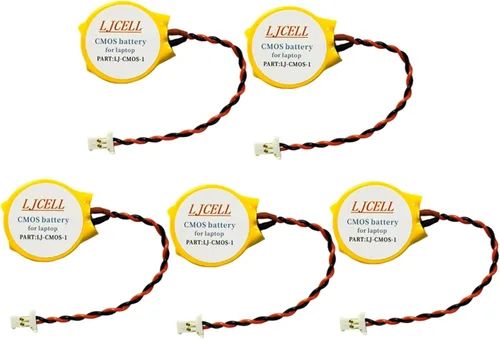 Vista 9 de CMOS ML1220 - Batería para DELL XPS 13 15 9343 9350 9360 9365 BIOS RTC ML1220 Batería con 2 cables y conector