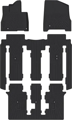 Vista 21 de Powerty Alfombrillas para Jeep Grand Cherokee L 2021-2025 (solo reposabrazos central de 6 plazas sin segunda fila), accesorios de revestimiento