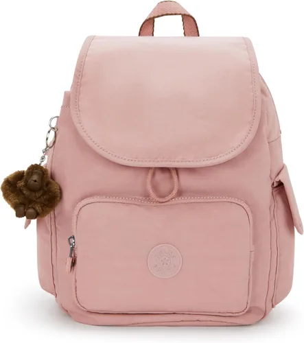 Vista 30 de Mochila pequeña Kipling City Pack para mujer, mochila ligera y versátil para el día, Negro (Black Noir), Pequeño