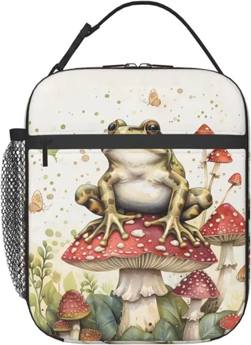 Vista 10 de Lonchera reutilizable con diseño de avión vintage para niños, mujeres y adultos, bolsa de almuerzo azul con aislamiento retro para avión, bolsa