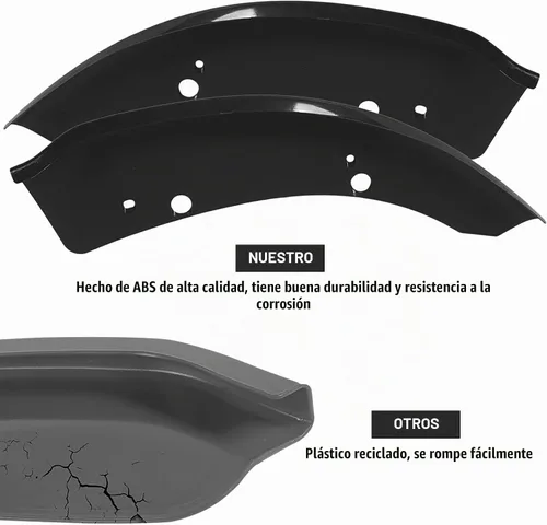 Vista 2 de Protector Divisor de Labio de Parachoques Delantero Compatible con Dodge Charger Hellcat/SRT 392 / Scat Pack/RT Scat Pack/GT/RT 2015-2021, Negro