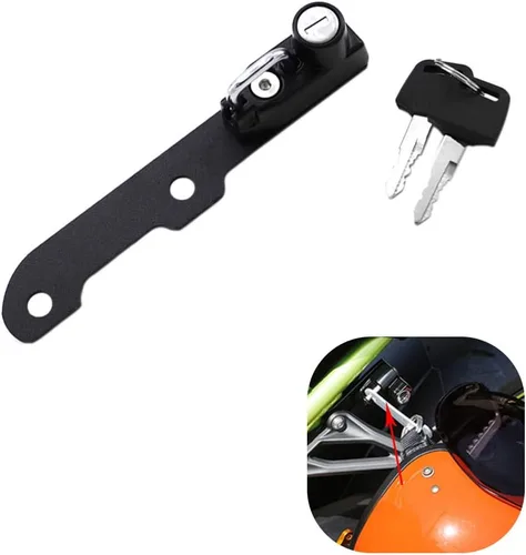 Vista 7 de Bloqueo de casco de motocicleta antirrobo combinación PIN bloqueo asegura para Z900 2017-2019