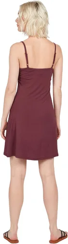 Vista 2 de Volcom Vestido de punto acampanado y acampanado para mujer, Mapa