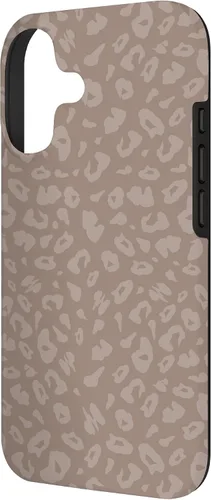 Vista 2 de Neutral Tan - Chic Elegant Leopard Animal Funda con patrón de impresión para iPhone 17
