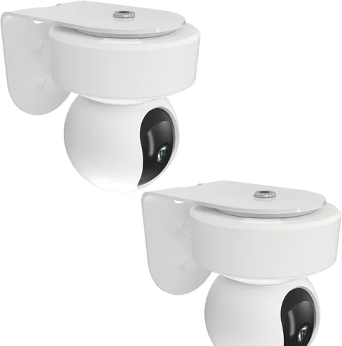 Vista 7 de Zwolf Soporte de pared de metal en L para cámara Reolink, proporciona mejores ángulos de visión para cámara interior Reolink (no incluida)