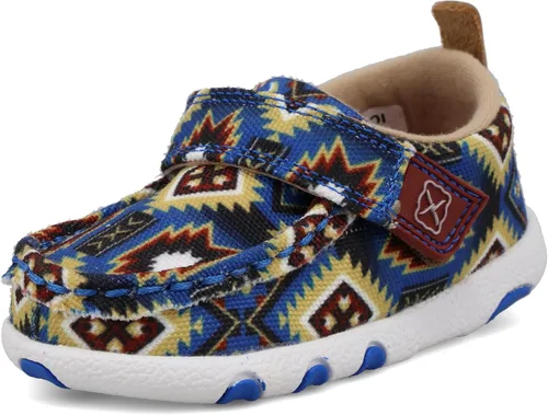 Vista 13 de Twisted X Mocasines de conducción infantil Negro Multi