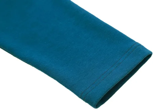 Vista 5 de Urban CoCo Camisetas de manga larga con cuello alto para mujer, ajustadas, básicas, elásticas