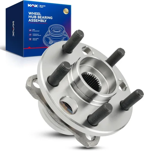 Vista 60 de KAX 510063 Rodamiento de rueda delantera compatible con Toyota Camry 2004-2017, Ford Edge 2007-2014, Toyota Sienna 2004-2010, conjunto de cubo