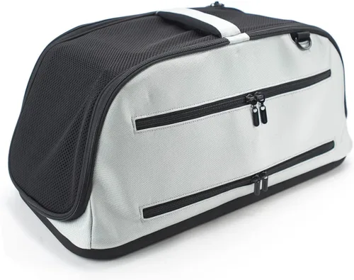 Vista 3 de Sleepypod Portador de mascotas para cabina de avión, talla única , Chocolate scuro Chocolate oscuro