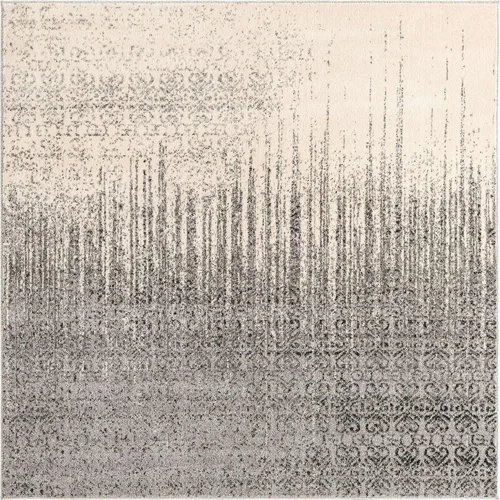 Vista 22 de Unique Loom Del Mar Collection Alfombra de Área - Jennifer (5' 1" x 8' Rectángulo, Gris/Negro)
