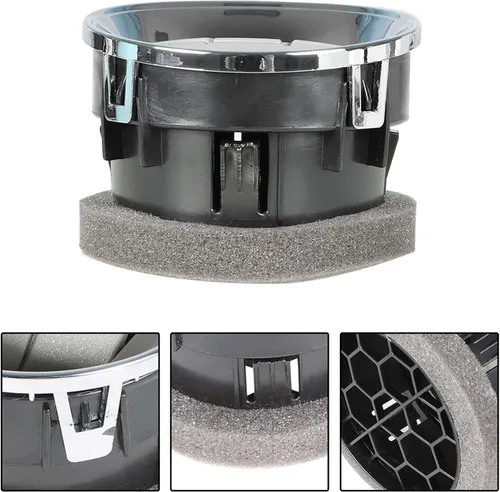 Vista 5 de WFLNHB Calentador de aire acondicionado para tablero de instrumentos delantero de automóvil, 1 unidad, repuesto para F150 2009-2014 9L3Z-19893-CA