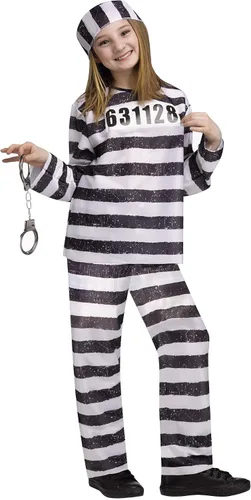 Vista 4 de Fun World Disfraz de Jailbird para niño