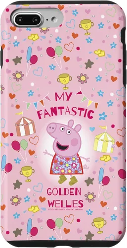 Vista 12 de Funda para iPhone 16 Peppa Pig My Fantastic Golden Wellies