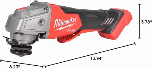 Vista 8 de Milwaukee 2888-20 18V Amoladora inalámbrica de 4.5"/5" con velocidad variable (solo herramienta)