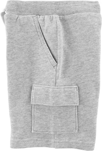 Vista 2 de Simple Joys by Carter's Boys' Knit Cargo Shorts, Pack of 2