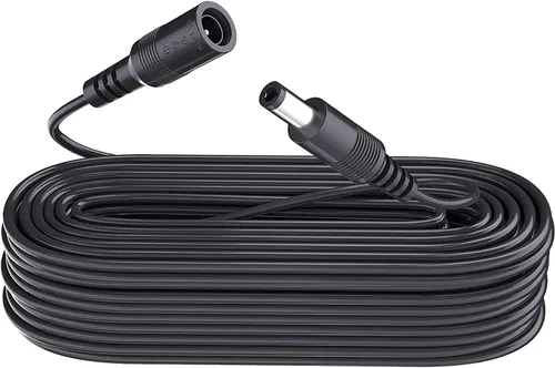 Vista 14 de Cable de extensión de alimentación CC de 6 pies 2 M, cobre puro de primera calidad, adaptador de corriente de 12 V, cable de extensión de 0.217 in x