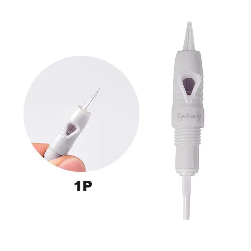 Vista 2 de Charmant Liberty - Cartucho de tatuaje de 0.315 pulgadas, agujas de microblading desechables semipermanentes para cejas, labios delineadores, 20