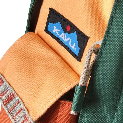 Vista 4 de KAVU Mochila cruzada original Rope Remix Bag, Valle Russet