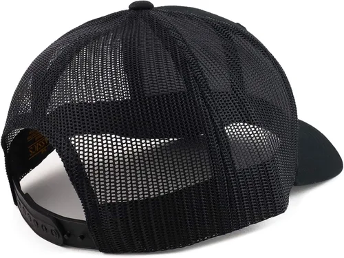 Vista 2 de Trendy Apparel Shop Miami 305 Old English 6 Panel Trucker Mesh Cap