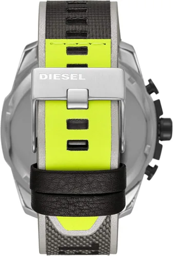 Vista 3 de Diesel Mega Chief - Reloj de cuarzo con cronógrafo de acero inoxidable para hombre