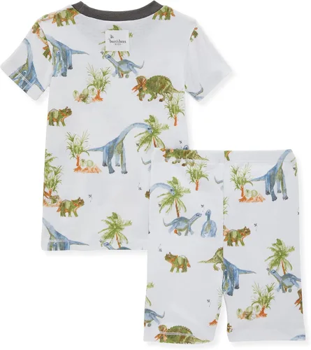 Vista 2 de Burt's Bees Baby Boys' Pajamas, Tee and Pant 2-Piece PJ Set, 100% Organic Cotton