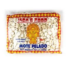 Vista 2 de Inca's Food, Mote Pelado, White Hominy, 15 onzas