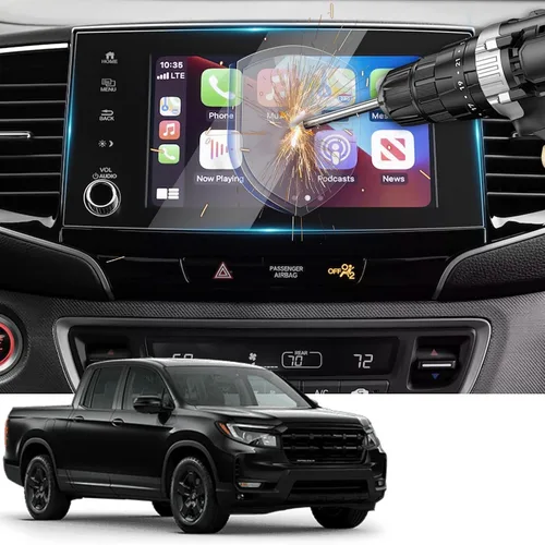 Vista 38 de Protector de pantalla de vidrio templado HD de 8 pulgadas Ridgeline 2020 para Ridgeline RT RTS Sport RTL RTL-T RTL-E de 8 pulgadas, protector