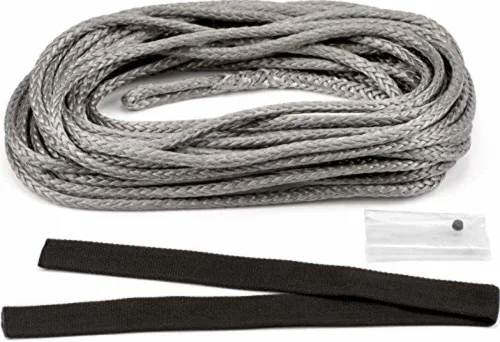 Vista 2 de WARN 100975 Pieza de servicio - Kit de repuesto de cuerda sintética de cabrestante, se adapta a: cabrestantes VRX y AXON - 1/4" x 50