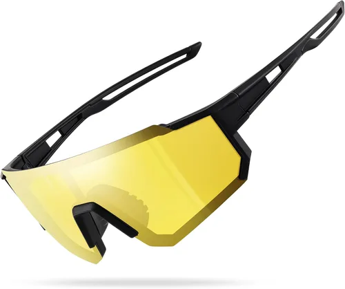 Vista 20 de Gafas de sol polarizadas deportivas para hombres y mujeres, gafas de sol para pesca, ciclismo, bicicleta de montaña, béisbol con protección UV