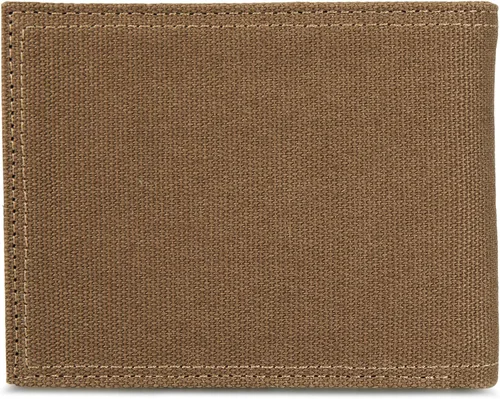 Vista 41 de WOLVERINE Billetera plegable de lona/cuero para hombre