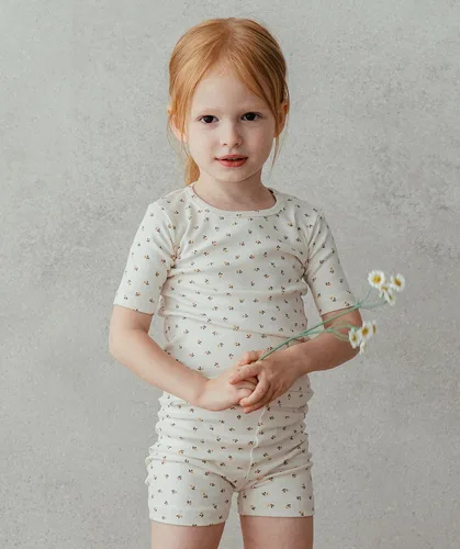 Vista 210 de AVAUMA Conjunto de pijama de algodón para bebés y niñas de 6 meses a 7 años