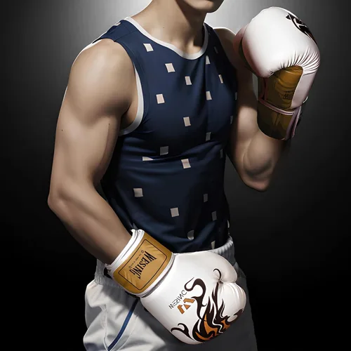 Vista 5 de Wesing - Guantes de boxeo de grado profesional para mujeres y hombres, guantes de entrenamiento de gel para kickboxing, guantes de entrenamiento