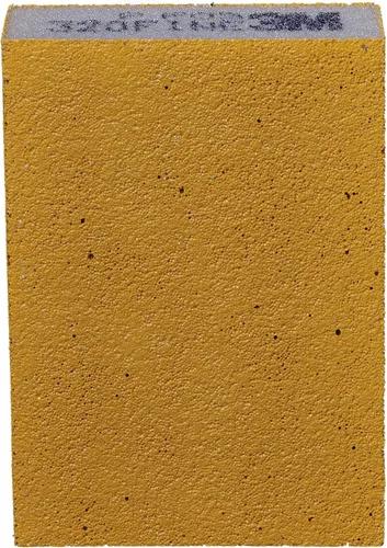 Vista 2 de 3M SandBlaster Esponja de lijado, dorado, 3.75 pulgadas x 2.5 pulgadas x 1 in., grano 180 Oro