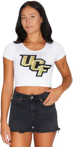 Vista 98 de Lojobands Camiseta corta ajustada para mujer, hecha en Estados Unidos, talla única