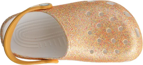Vista 10 de Crocs Unisex-Child Classic Glitter Clogs Sparkly Shoes for Kids