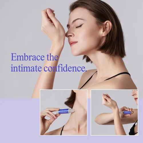 Vista 6 de Pure Instinct SURRENDER Roll-On The Original - Perfume de aceite corporal con infusión de feromonas EdP Perfume – para mujer – Preparado para la TSA