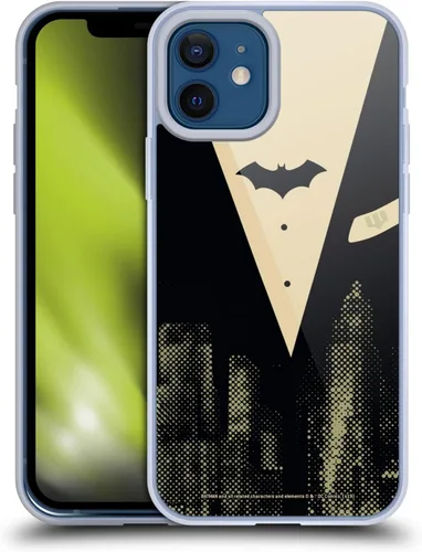 Vista 93 de Head Case Designs Officially Licensed Batman DC Comics Alter Ego Bats Duality Gel Case [Military Grade Protection] Compatible with Apple iPhone 7