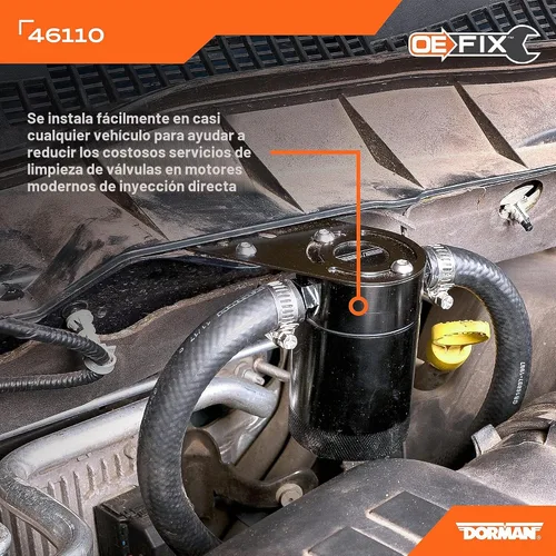 Vista 2 de Dorman 46110 Sistema de Lata de Captura de Aceite - Universal (OE FIX)