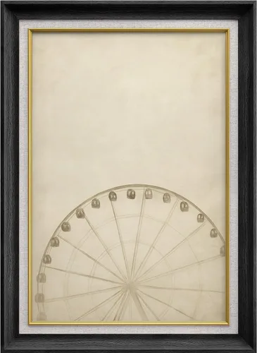 Vista 145 de MUDECOR Lienzo enmarcado prémium para pared, pinos nevados en bosque de invierno, ilustraciones modernas, arte contemporáneo, escénico, divertido