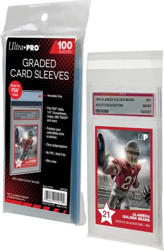 Vista 2 de Ultra Pro Suministros para Cartas Fundas Estándar Clasificadas por PSA [100 unidades]
