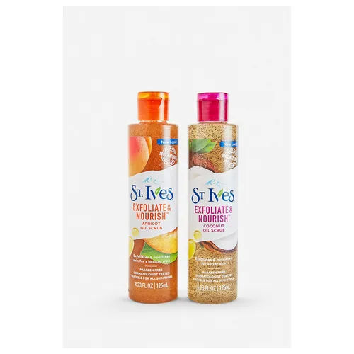 Vista 5 de St. Ives Exfoliate & Nourish Facial Oil Scrub, albaricoque, 4.23 oz