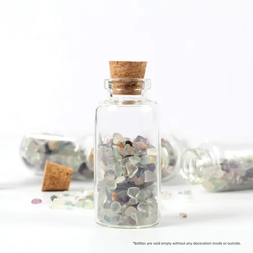 Vista 5 de Magic Season Botellas de vidrio decorativas (15 unidades / 0.7 onzas líquidas)