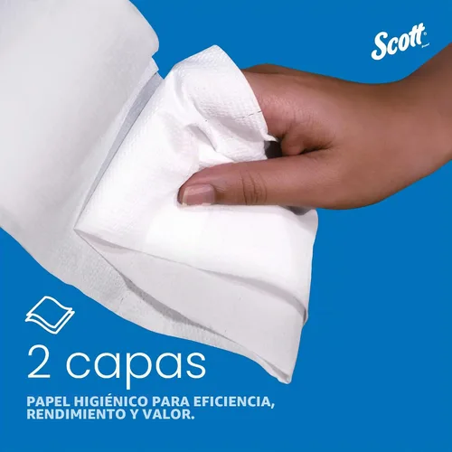 Vista 5 de Scott Professional - Rollo de papel higiénico jumbo, a granel, 4 rollos x 1000 pies (03148)