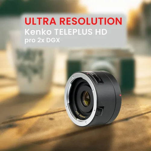 Vista 7 de KENKO - Teleplus 2X HD Pro DGX Teleconvertidor para Canon EF - Negro