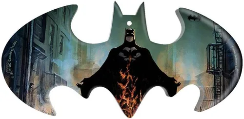 Vista 13 de DC Comics – Batman – Capa y capucha – Accesorio de impresión acrílica colgante en forma de murciélago – Perfecto para regalar o coleccionar