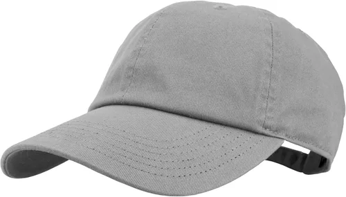 Vista 49 de Gelante Gorras de béisbol 100% algodón liso en blanco tamaño ajustable al por mayor a granel de 12