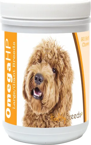 Vista 179 de Healthy Breeds Affenpinscher Omega HP - Masticables suaves para piel y pelaje, 60